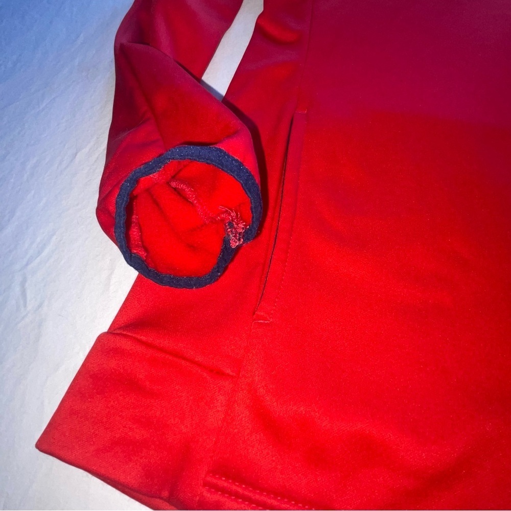 PUMA Boys Medium 10/12 Red Zip Up Track Jacket - Picture 10 of 14